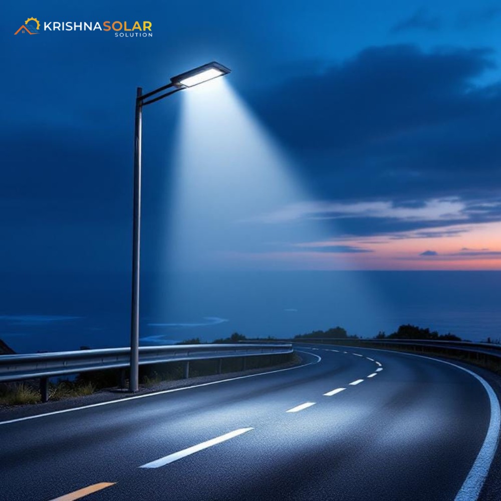 🌞 25W/50W Solar High Mast Street Light – Smart, Efficient & Weather-Resistant